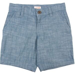 Cat & Jack Boys Flat Front Chambray 'at the Knee' Chino Shorts Various Sizes